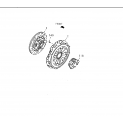 Zestaw sprzęgła ISUZU D-Max 2,5 TDi , 3,0 TDi